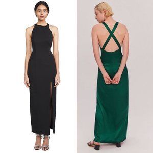 NWT Fame and Partners The Max Halter Maxi Dress 2